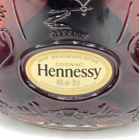  Hennessy ヘネシー JAS Hennessy JASヘネシー 金キャップ クリアボトル 40度 700ml  未開栓