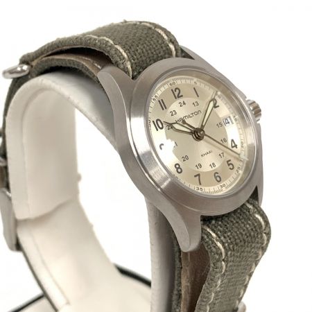  HAMILTON ハミルトン カーキ キング レディース H642110 グリーン