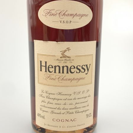  Hennessy ヘネシー V.S.O.P Fine Champagne 700ml 40度 コニャック ブランデー  未開栓