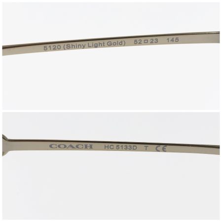  COACH コーチ サングラス メガネフレーム  HC5133D 度入り
