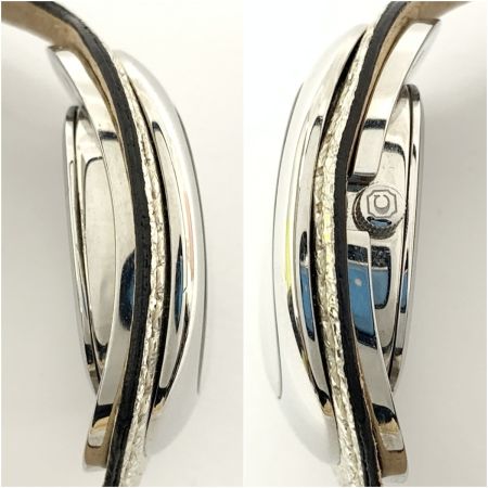  COACH コーチ レザー レディース クォーツ 腕時計 シルバー