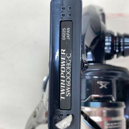  SHIMANO シマノ TWIN POWER 21 ツインパワー SW 6000HG スピニングリール 04225