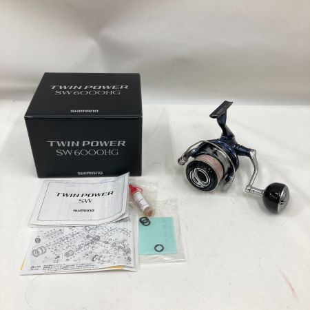  SHIMANO シマノ TWIN POWER 21 ツインパワー SW 6000HG スピニングリール 04225
