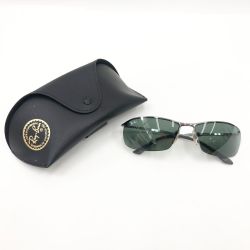 〇〇 RAY-BAN レイバン サングラス 63□15 RB3183 グレー Aランク
