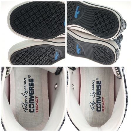  CONVERSE コンバース 100 REYN SPOONER HI ハイカットスニーカー 23.5cm 1CK578 ブラック