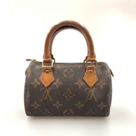  LOUIS VUITTON ルイヴィトン モノグラム ミニスピーディー ハンドバッグ  M41534 現状渡し