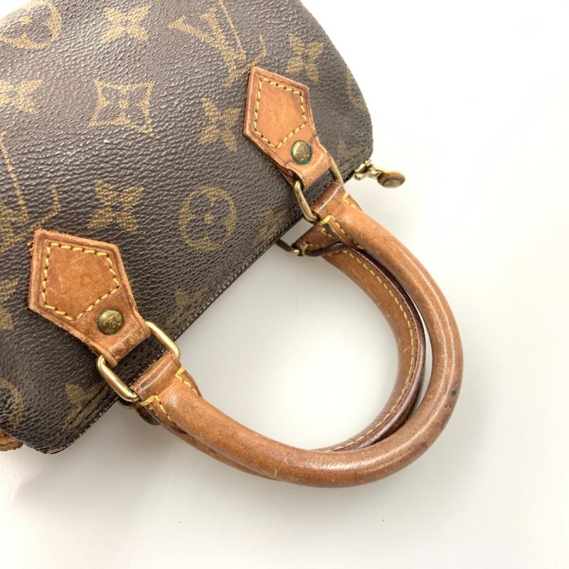 中古】 LOUIS VUITTON ルイヴィトン モノグラム ミニスピーディー ...