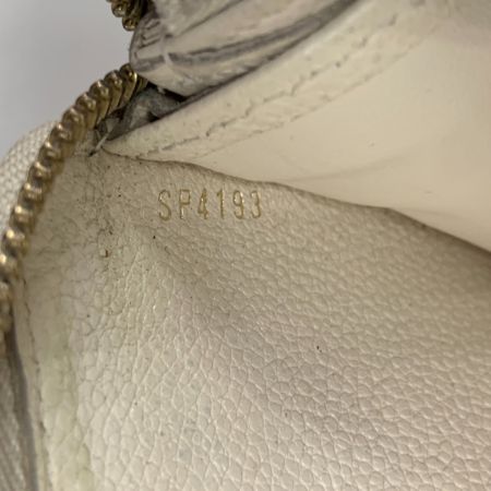  LOUIS VUITTON ルイヴィトン モノグラム アンプラント ジッピーウォレット ファスナー長財布 M60546 ホワイト