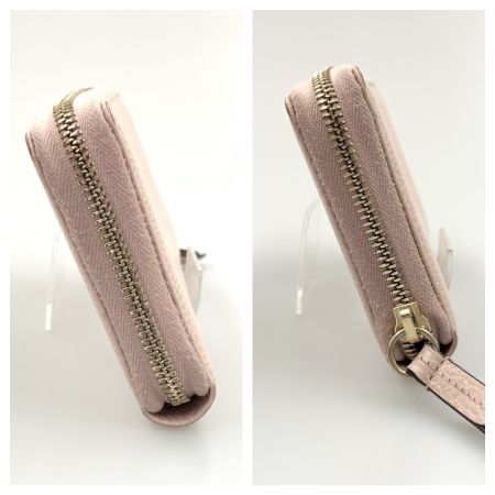  GUCCI グッチ GGマーモント ジップアラウンドウォレット 長財布 456117 496334 ピンク