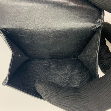  BALENCIAGA バレンシアガ SIGNATURE MINI ウォレット 三つ折り財布 594312 ブラック