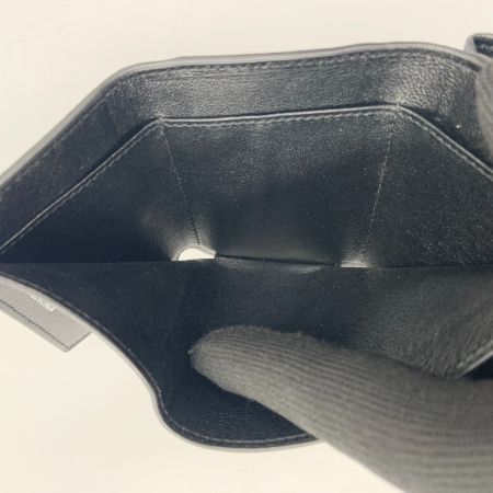  BALENCIAGA バレンシアガ SIGNATURE MINI ウォレット 三つ折り財布 594312 ブラック