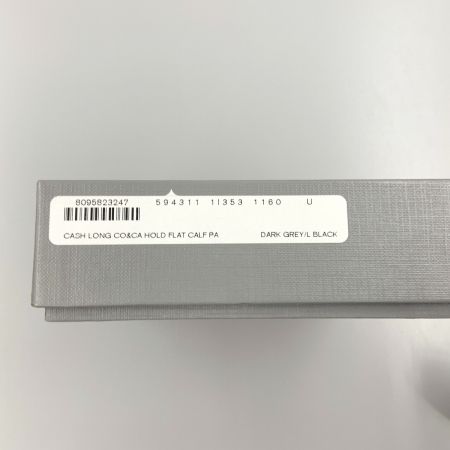  BALENCIAGA バレンシアガ SIGNATURE MINI ウォレット 三つ折り財布 594312 ブラック