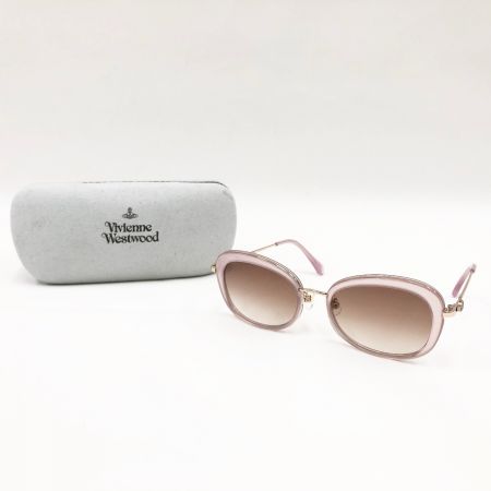  Vivienne Westwood ヴィヴィアン・ウエストウッド サングラス 54□18-135 W.SG41-50 ミルキーピンク