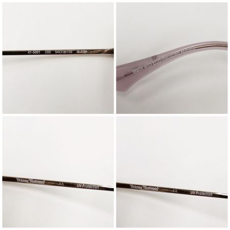  Vivienne Westwood ヴィヴィアン・ウエストウッド サングラス 54□18-135 W.SG41-50 ミルキーピンク