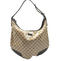 〇〇 GUCCI グッチ  GGクリスタル ショルダーバッグ ワンショルダー 肩掛け バッグ 293596 ブラウン Bランク