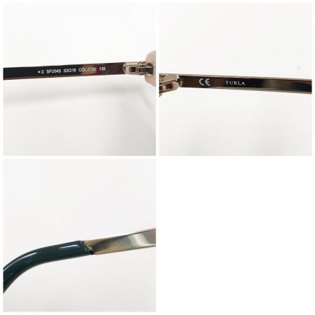  FURLA フルラ サングラス 53□18 135 SFU045 グリーン