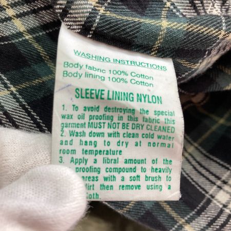  original royal spencer メンズ オイルジャケット XL カーキ×ブラウン