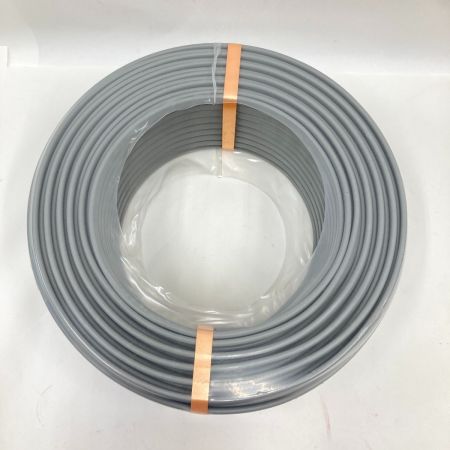  富士電線工業(FUJI ELECTRIC WIRE)  電材 VVFケーブル 3芯 3× 2.0 LFV-R 100m 未開封品 グレー