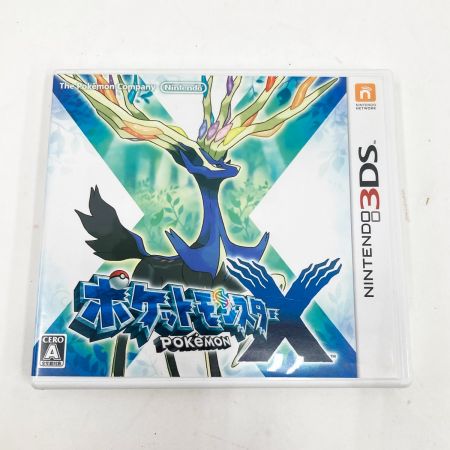  Nintendo ニンテンドウ ３DS ゲームソフト ポケットモンスター X Y 2本組