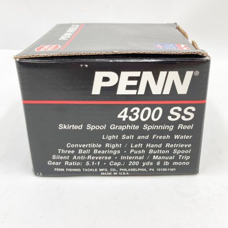  PENN ペンリール スピニングリール 4300 SS