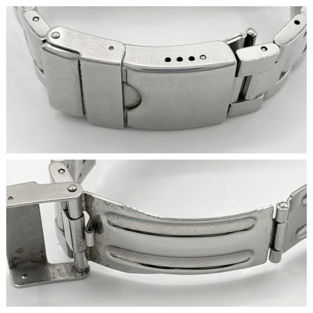  TAG HEUER タグホイヤー アクアレーサー クロノグラフ 自動巻き  CAF2110 シルバー x ブラック