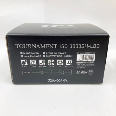  DAIWA ダイワ TOURNAMENT ISO 18 トーナメント ISO 3000SH-LBD 00066004 スピニングリール