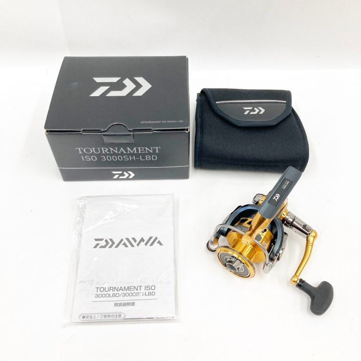 DAIWA ダイワ TOURNAMENT ISO 18 トーナメント ISO 3000SH-LBD 00066004  スピニングリール｜中古｜なんでもリサイクルビッグバン