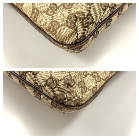  GUCCI グッチ GG キャンバス ショルダーバッグ 122791 ベージュ