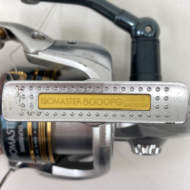 SHIMANO シマノ BIOMASTER 08 バイオマスター 8000PG スピニングリール 02276  現状渡し｜中古｜なんでもリサイクルビッグバン