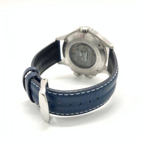  HAMILTON ハミルトン カーキ コンサベーション GMT ハリソンフォード モデル 自動巻き 腕時計 H775650 ネイビー x ブラック