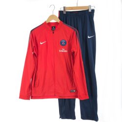 〇〇 NIKE ナイキ キッズ ジャージ パリ サンジェルマン オーセンティック ジュニアサイズXL 854722-676 レッド Bランク
