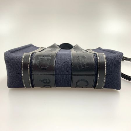  Chloe クロエ ウッディ WOODY スモールトートバッグ 2WAYバッグ CHC22WS397 ネイビー