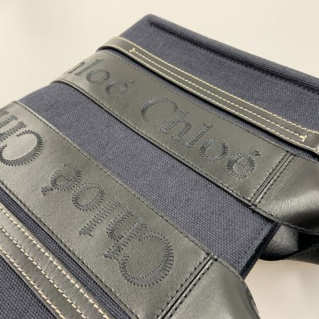  Chloe クロエ ウッディ WOODY スモールトートバッグ 2WAYバッグ CHC22WS397 ネイビー