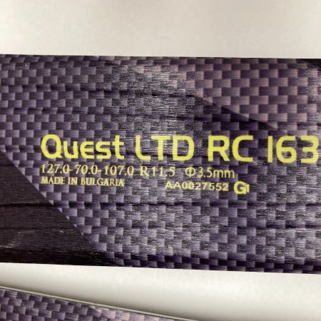  HART ハート QUEST クエスト スキー スキー板 163cm ダークグレー