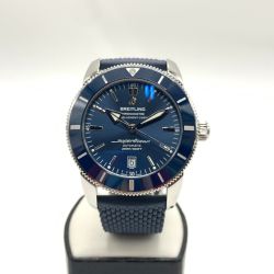 〇〇 BREITLING ブライトリング スーパーオーシャン ヘリテージB20 オートマチック46 自動巻き 腕時計  AB2020 ブルー Bランク