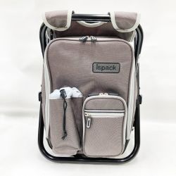 〇〇 ispack アウトドア バック HQ グレー Bランク