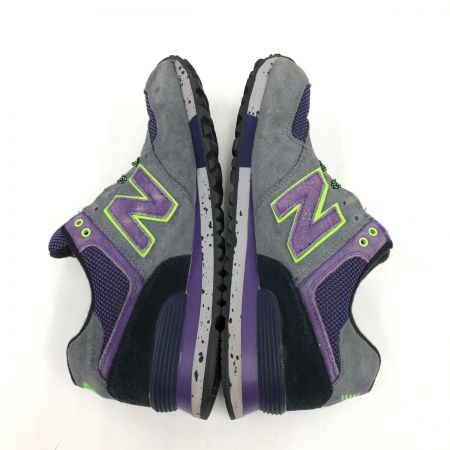  NEW BALANCE ニュー・バランス メンズ スニーカー 28cm ML574DGP グレー×パープル
