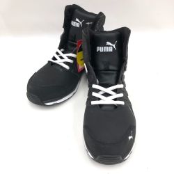 〇〇 PUMA プーマ 安全靴 ヴェロシティ 2 26.0cm 63.342.0 ブラック×ホワイト Sランク