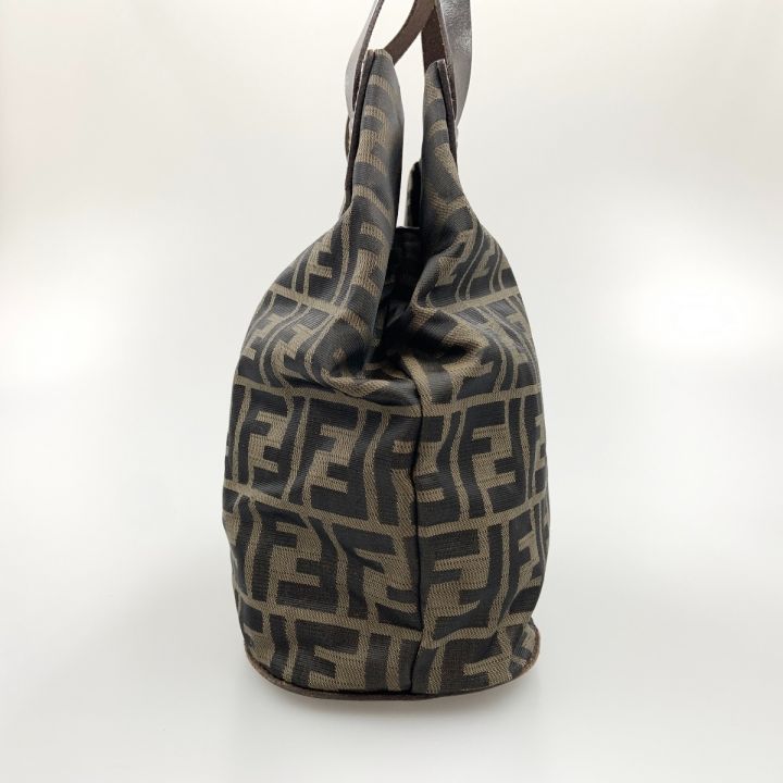 FENDI フェンディ ズッカ柄 折り畳み トートバッグ ナイロン