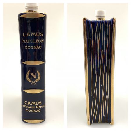  CAMUS カミュ NAPOLEON ナポレオン ブック  本型 陶器ボトル  40度 700ml ブランデー 専用栓付　古酒 未開栓
