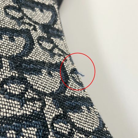  Christian Dior クリスチャンディオール トロッター ハンドバッグ ショルダーポーチ アクセサリーポーチ ワンショルダー  ネイビー