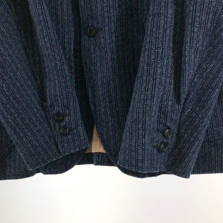  SUGAR CANE シュガーケーン メンズ クルーザージャケット インディゴストライプ サイズ42 SC13420 ネイビー