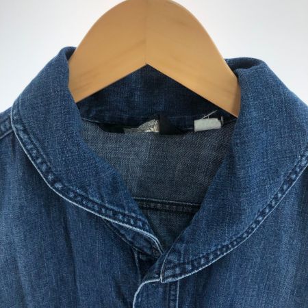  WEST RIDE ウエストライド デニムシャツ メンズ サイズ40-42 ブルー