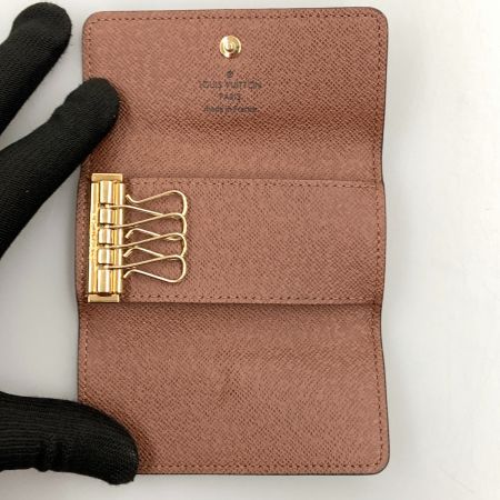  LOUIS VUITTON ルイヴィトン モノグラム ミュルティクレ4 キーケース  M69517 ブラウン