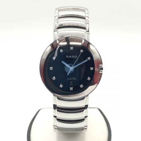  RADO ラドー ダイアスター クォーツ 腕時計  129.0531.3 シルバー x ブラック 