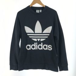 〇〇 adidas アディダス メンズ アディダス オリジナルス オーバーサイズ スウェット サイズS DH3129 ブラック Bランク
