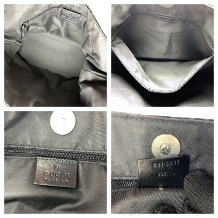  GUCCI グッチ GG柄 ワンショルダー ショルダーバッグ 　 001 3298 ブラック