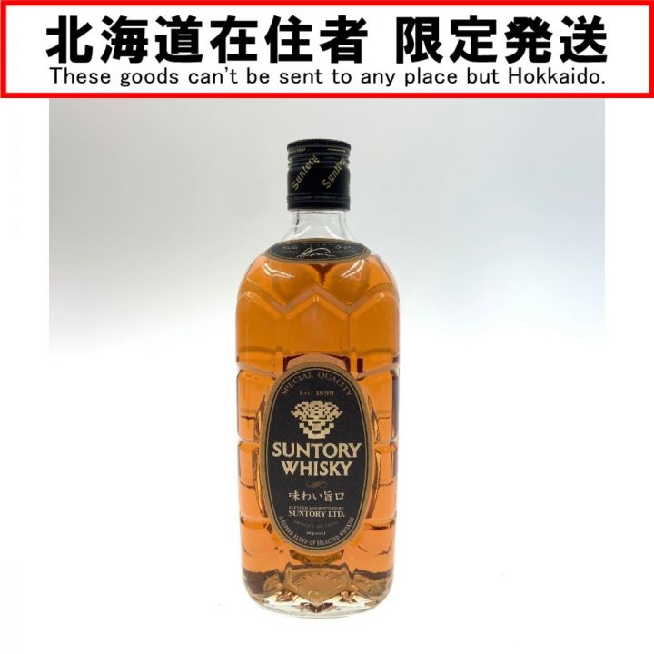 北海道内限定発送】 SUNTORY サントリー ウィスキー 角瓶 味わい旨口 700 40％ 未開栓｜中古｜なんでもリサイクルビッグバン