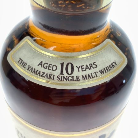 【北海道内限定発送】 YAMAZAKI 山崎/サントリー 10年 シングルモルト ホワイトラベル 700ml 40％ 未開栓