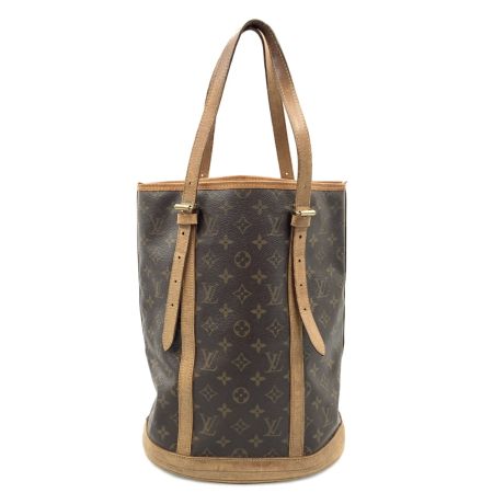  LOUIS VUITTON ルイヴィトン モノグラム バケットGM ショルダーバッグ M42236 ブラウン